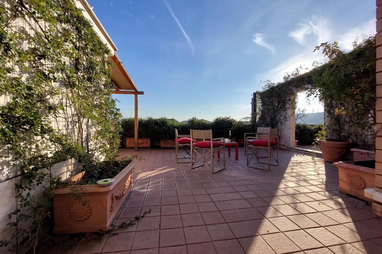 Beautiful Loft In Ponte Milvio With Terrace Leilighet Roma Eksteriør bilde
