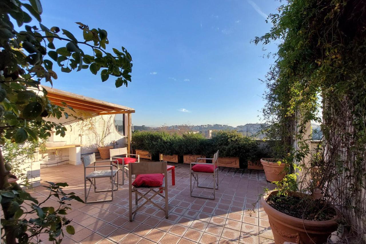 Beautiful Loft In Ponte Milvio With Terrace Leilighet Roma Eksteriør bilde