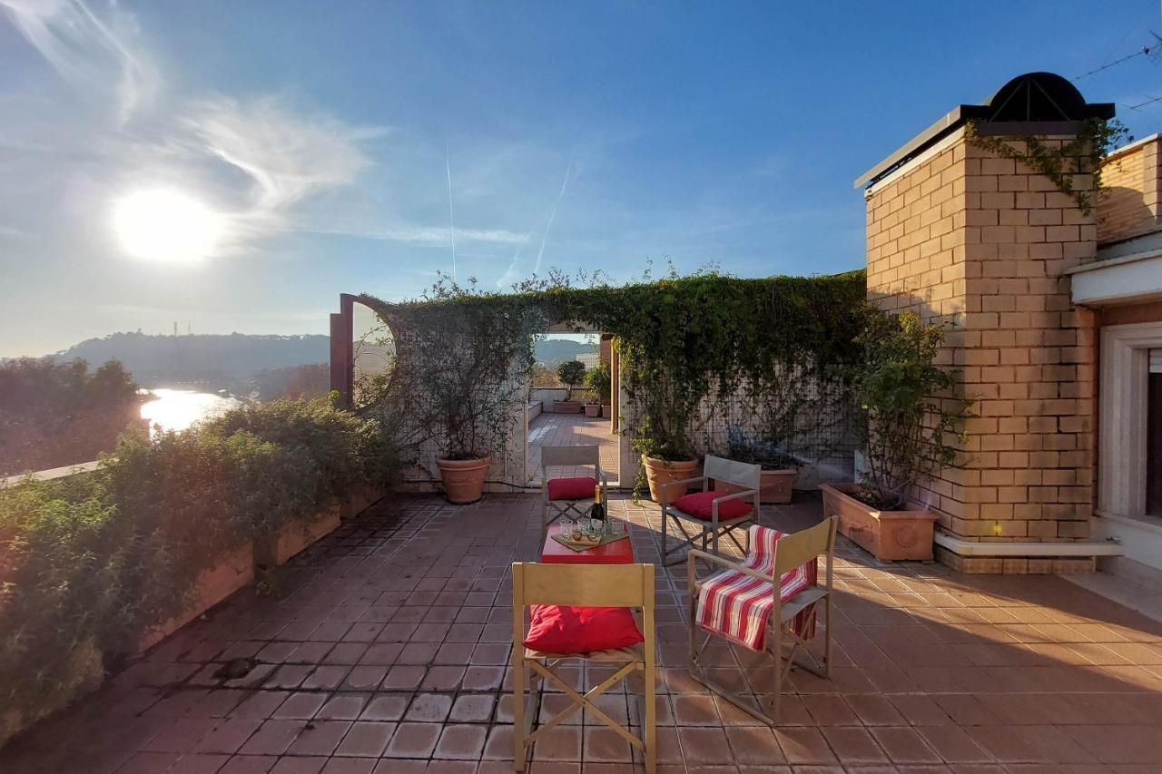 Beautiful Loft In Ponte Milvio With Terrace Leilighet Roma Eksteriør bilde