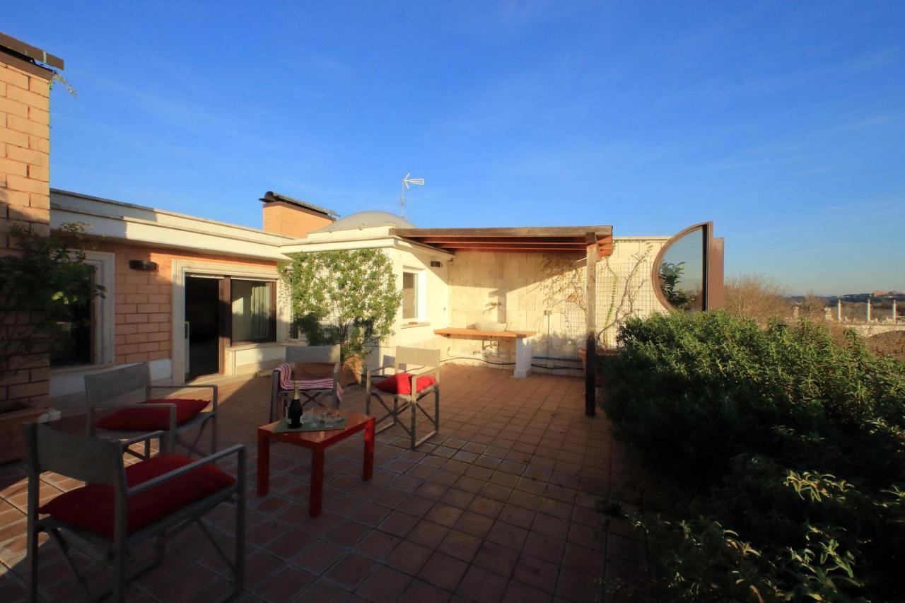 Beautiful Loft In Ponte Milvio With Terrace Leilighet Roma Eksteriør bilde