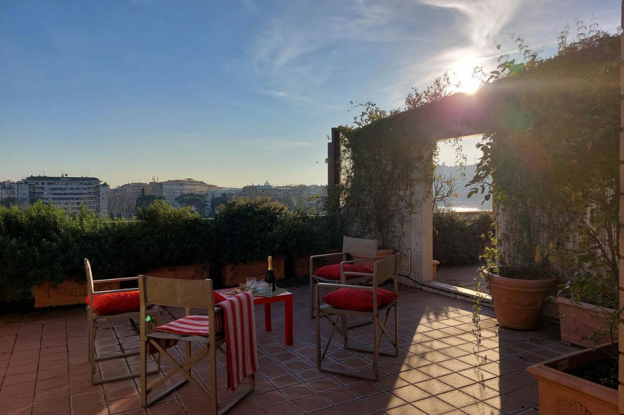 Beautiful Loft In Ponte Milvio With Terrace Leilighet Roma Eksteriør bilde