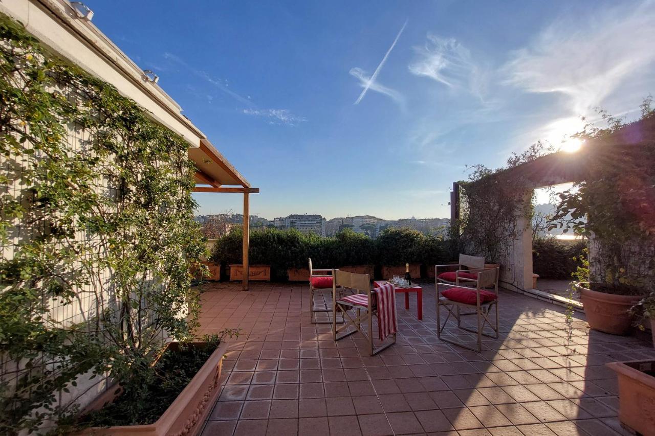 Beautiful Loft In Ponte Milvio With Terrace Leilighet Roma Eksteriør bilde