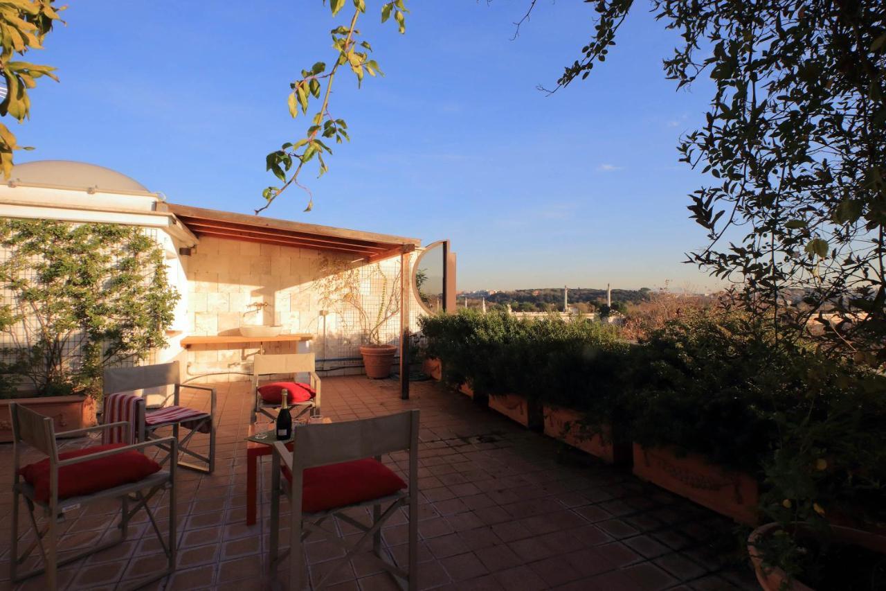Beautiful Loft In Ponte Milvio With Terrace Leilighet Roma Eksteriør bilde