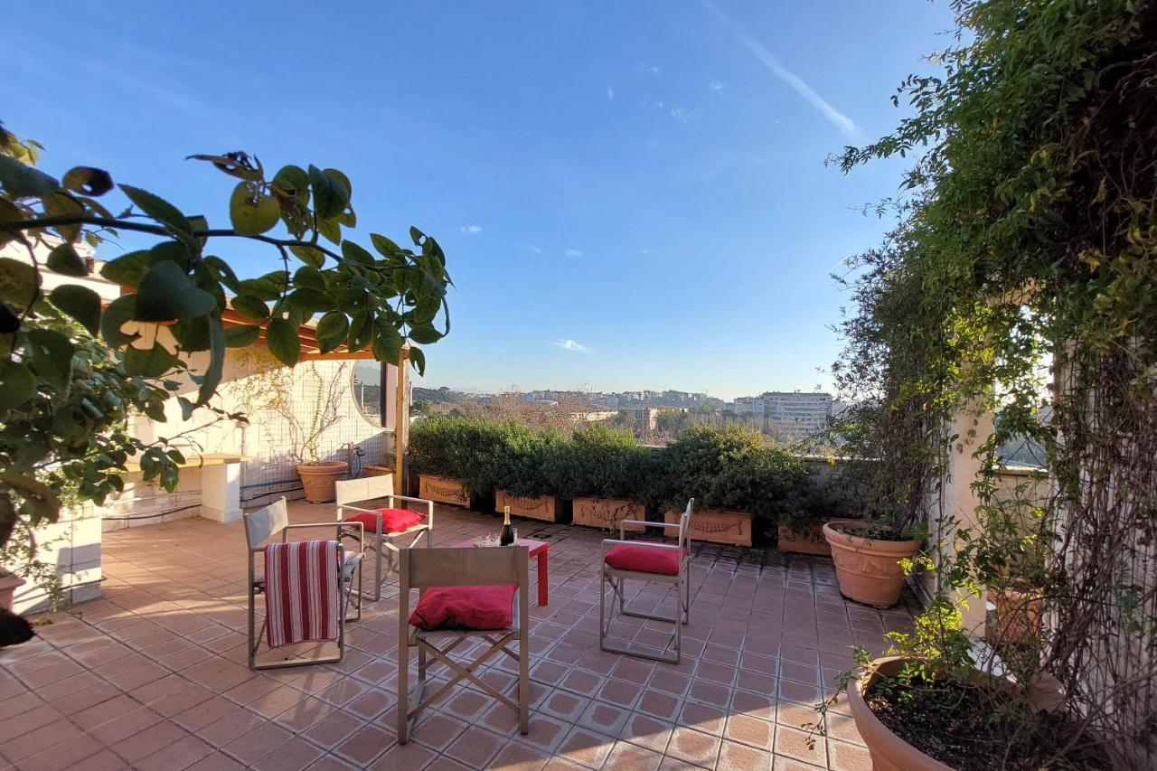 Beautiful Loft In Ponte Milvio With Terrace Leilighet Roma Eksteriør bilde
