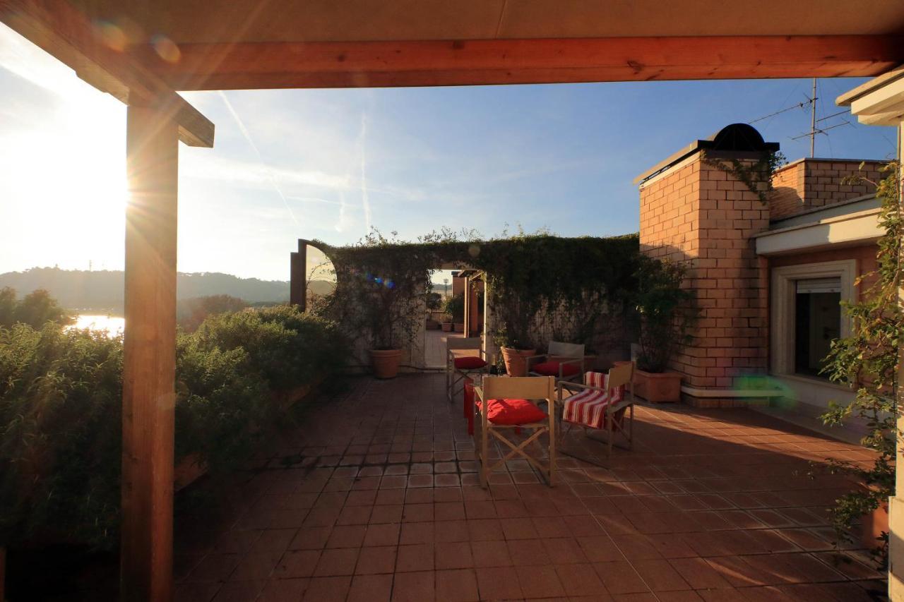 Beautiful Loft In Ponte Milvio With Terrace Leilighet Roma Eksteriør bilde
