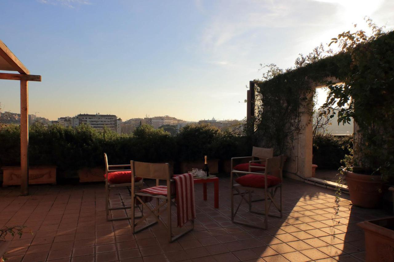 Beautiful Loft In Ponte Milvio With Terrace Leilighet Roma Eksteriør bilde