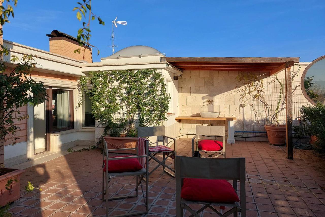 Beautiful Loft In Ponte Milvio With Terrace Leilighet Roma Eksteriør bilde