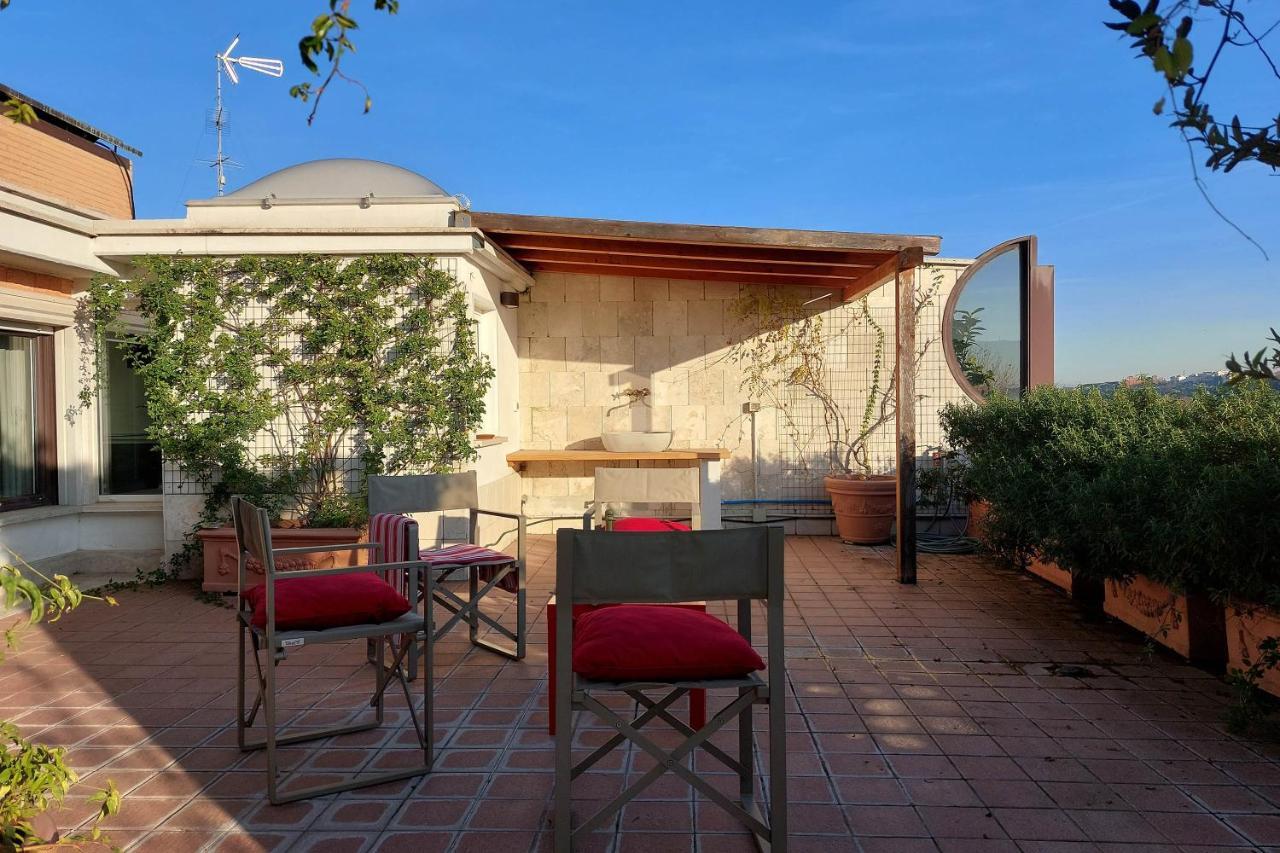 Beautiful Loft In Ponte Milvio With Terrace Leilighet Roma Eksteriør bilde