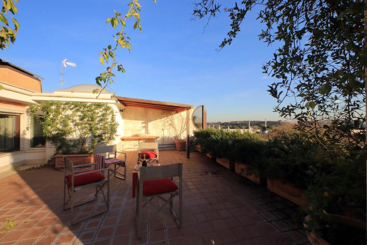 Beautiful Loft In Ponte Milvio With Terrace Leilighet Roma Eksteriør bilde