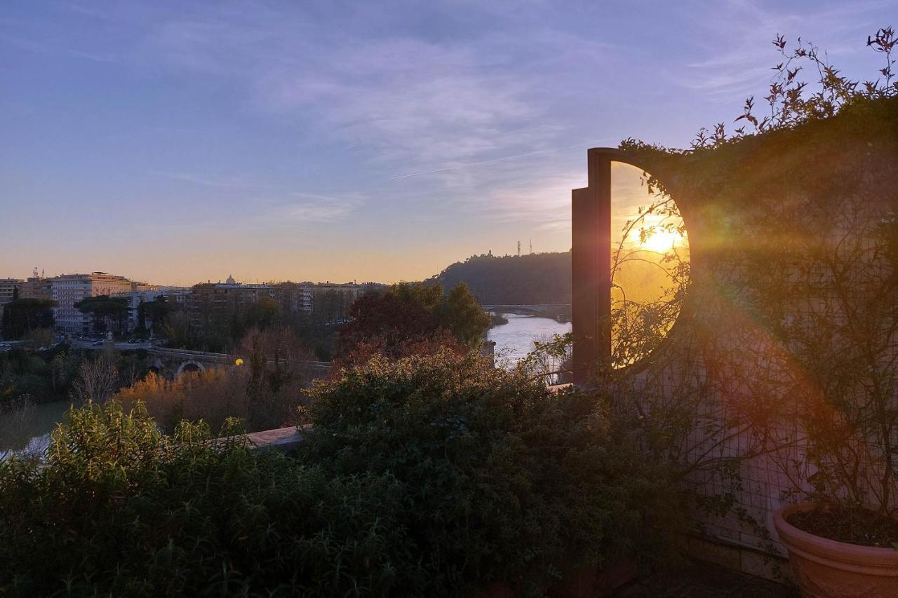 Beautiful Loft In Ponte Milvio With Terrace Leilighet Roma Eksteriør bilde