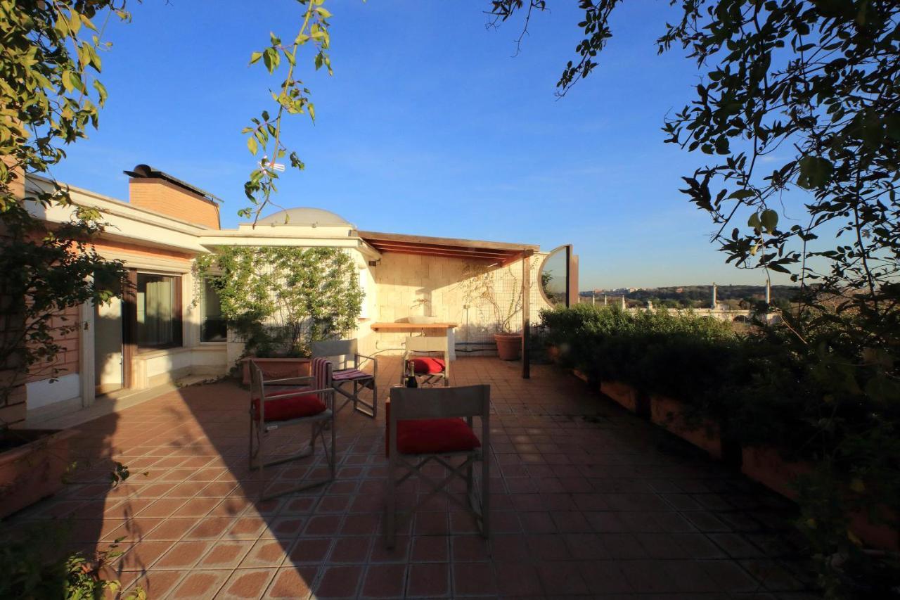 Beautiful Loft In Ponte Milvio With Terrace Leilighet Roma Eksteriør bilde