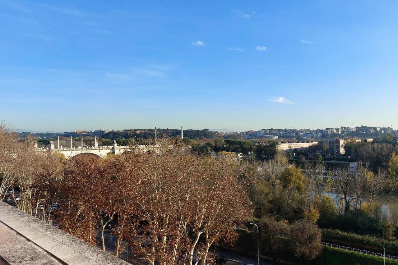 Beautiful Loft In Ponte Milvio With Terrace Leilighet Roma Eksteriør bilde
