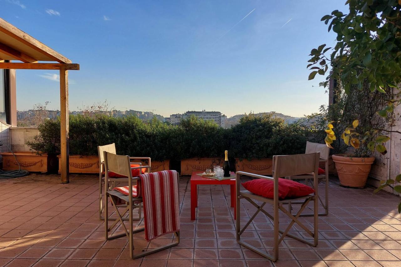 Beautiful Loft In Ponte Milvio With Terrace Leilighet Roma Eksteriør bilde